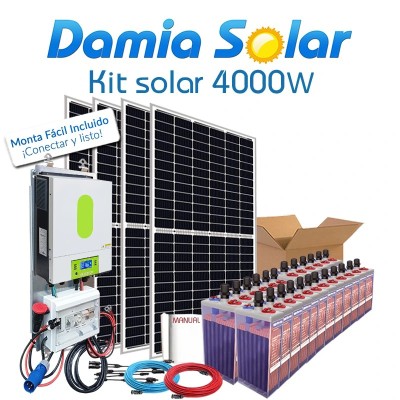Kit 4000W Fines de semana: Nevera Congelador, Lavavajillas, Tv, Microondas, Lavadora, Dvd, Etc