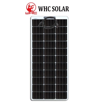 Panel solar flexible WHC 100W 12V Monocristalino
