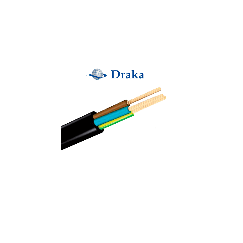 Manguera de cable eléctrico (2 cables) Aceflex 2,5 mm2   100 Metros