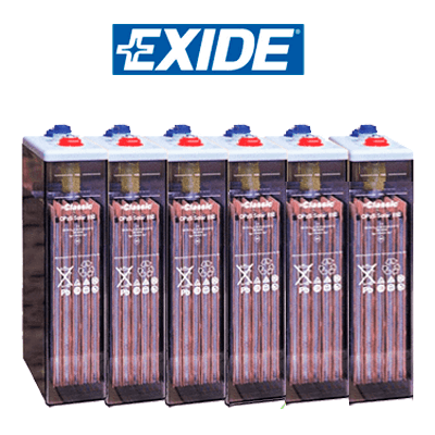 Bateria estacionária Exide OPzS 1990Ah ( C120)  1411Ah (C10)