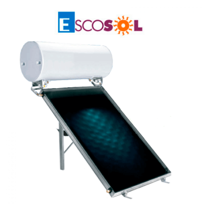 Termosifón solar Escosol Star 200 2.0 para cubierta plana