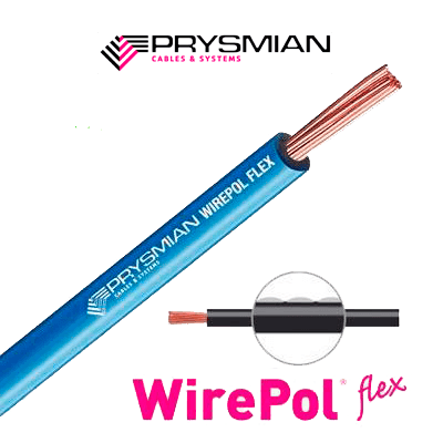 Cable Eléctrico Wirepol Flex  2,5 Mm2    Caja De 200 Metros
