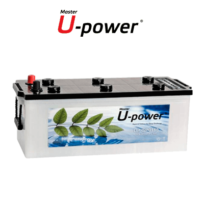 Batería Solar Monoblock Ciclo Profundo U-power 165ah