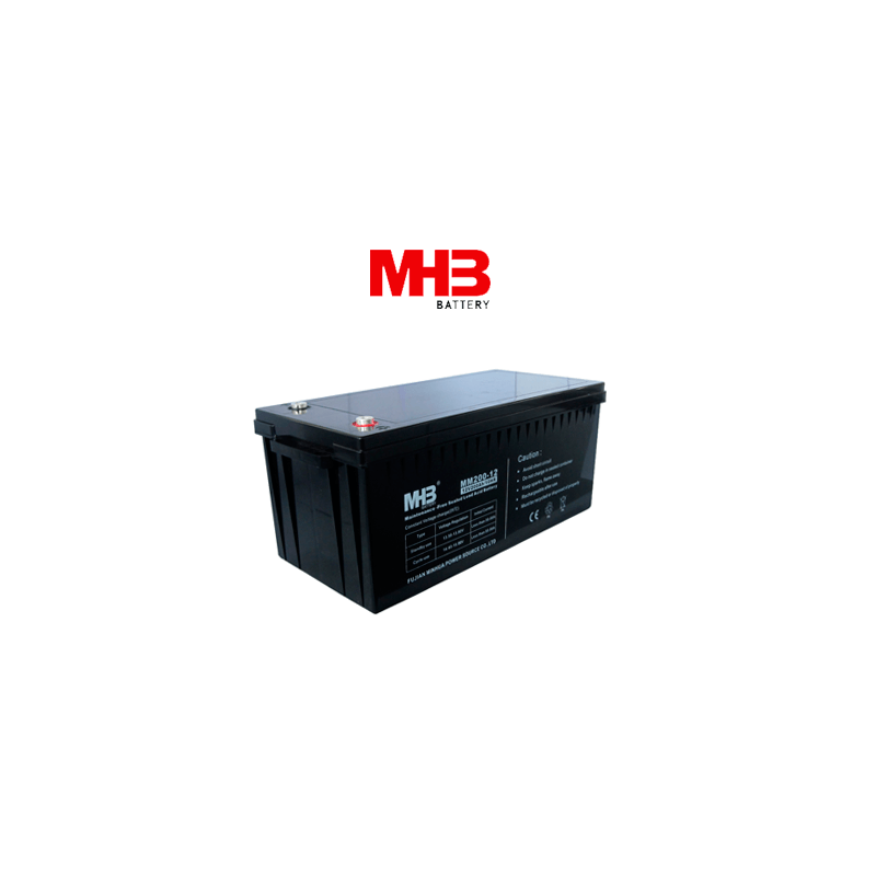 Bateria Solar Mhb Sunmatic Agm Mm-250ah C100
