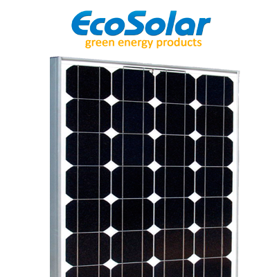 Placa Fotovoltaica Ecosolar 80w 12v Monocristalina