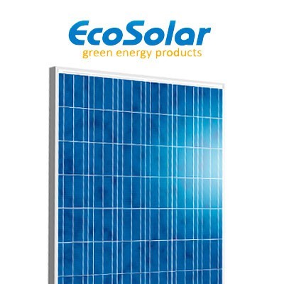 Panel solar Ecosolar 340W 24V alto rendimiento