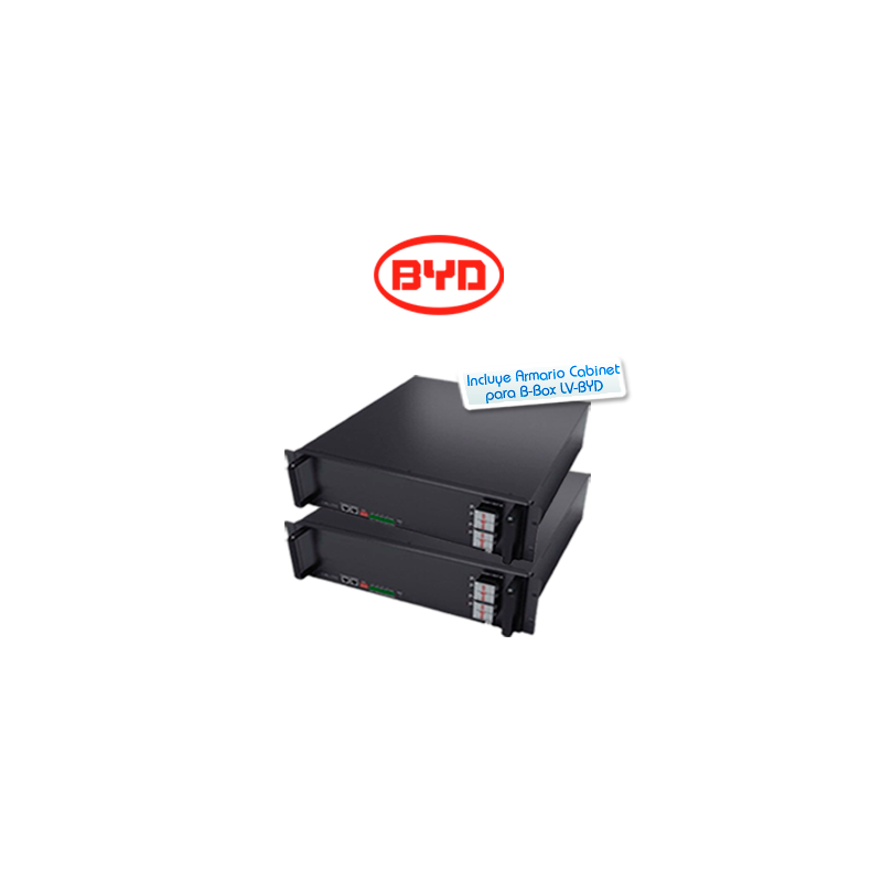 Kit de batería de litio BYD Battery-Box Pro 5.0kWh 48V