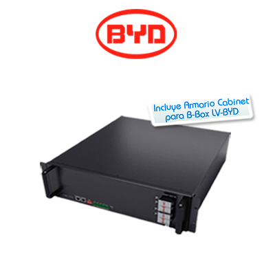 Kit de batería de litio BYD Battery-Box Pro 2.5kWh 48V