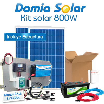 Kit Solar 800W Fins de...