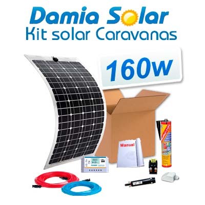Kit Solar Para Caravanas...