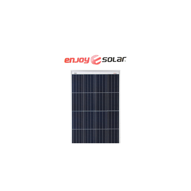 Placa Solar Enjoy Solar 160W 12V Policristalina con Certificado TÜV