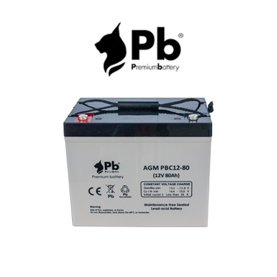 Comprar Bateria solar Premium Battery AGM 80Ah C10 - Damia Solar