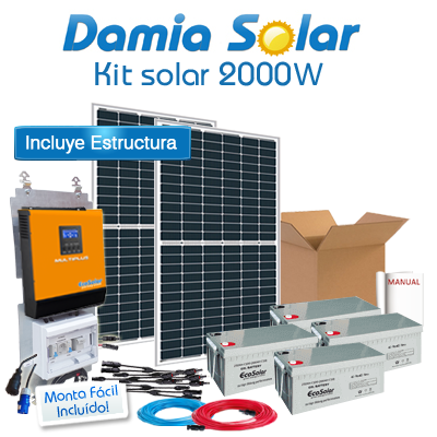 Kit Solar 2000W ECO Fines...