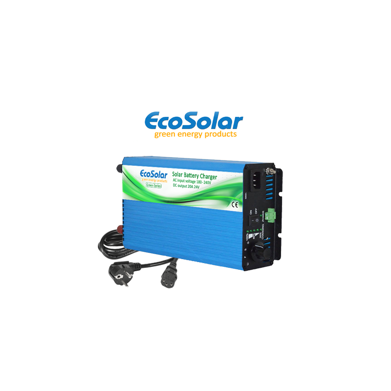 Carregador de baterias Ecosolar Green 20A  (24V)