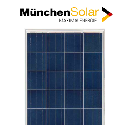 Painel solar Munchen Solar 165W 12V policristalina