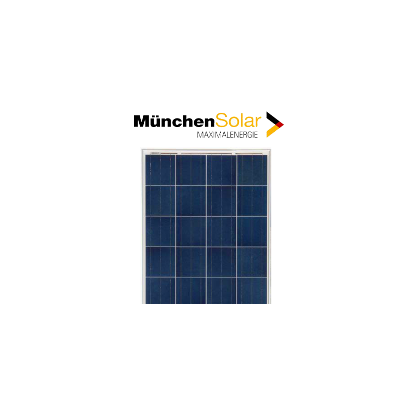Panel solar Munchen Solar 165W 12V Policristalina