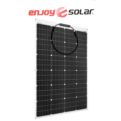Painel solar flexível ENJOY SOLAR 150W 12V ETFE Monocristalino
