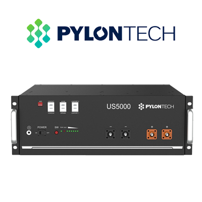 Módulo de bateria de lítio Pylontech US5000C 4,8kWh 48V
