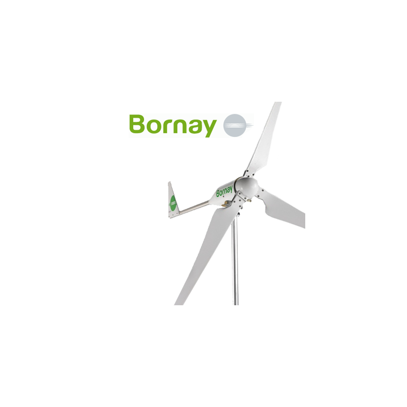 Aerogenerador Bornay 5kW Wind 25,3+