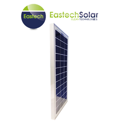 Placa solar Eastech 20W 12V Policristalina