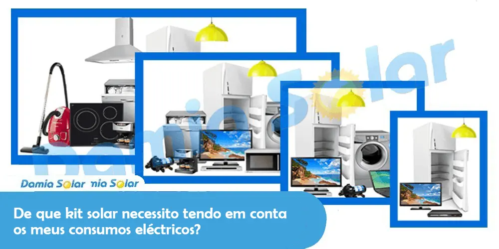 De que kit solar necessito tendo em conta os meus consumos eléctricos?