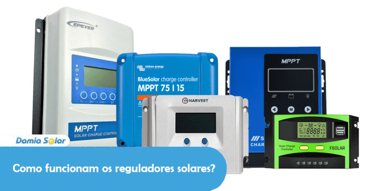 Como funcionam os reguladores solares
