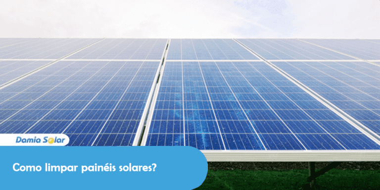 Como limpar painéis solares