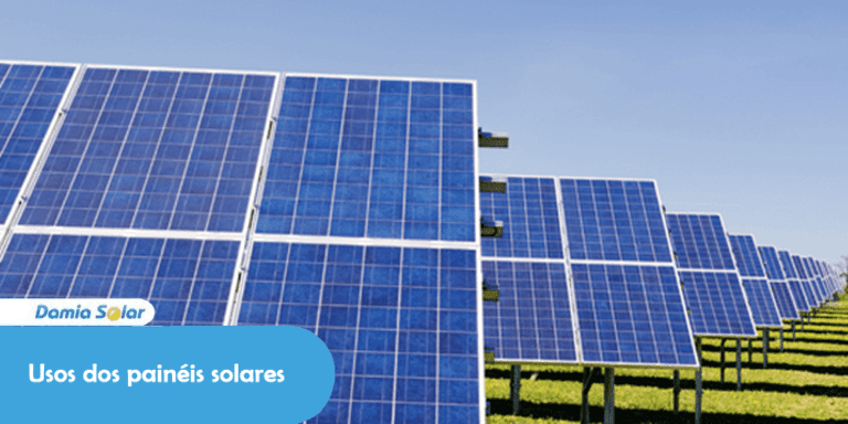 Usos dos painéis solares