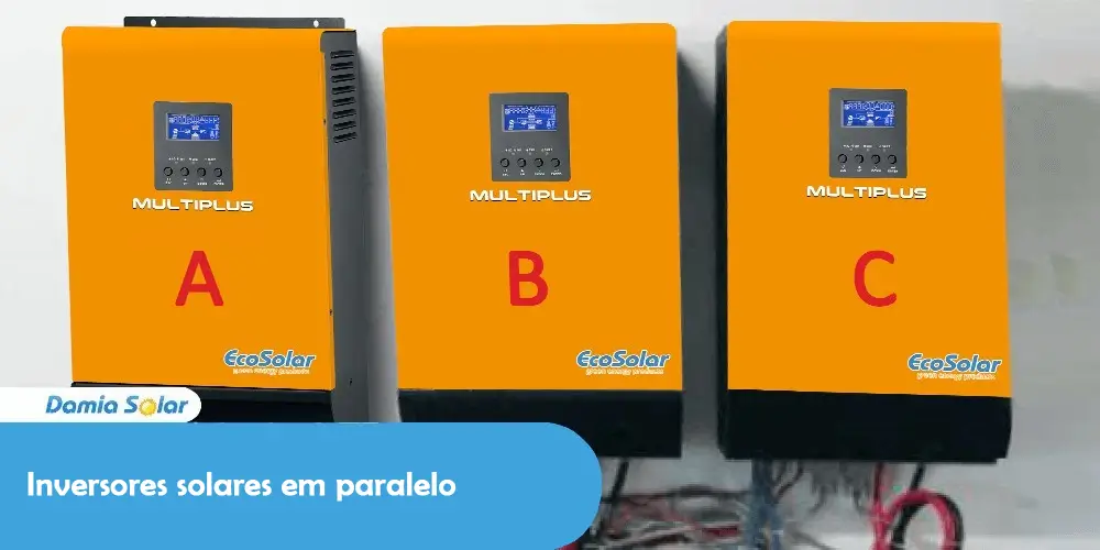 Inversores solares paralelos