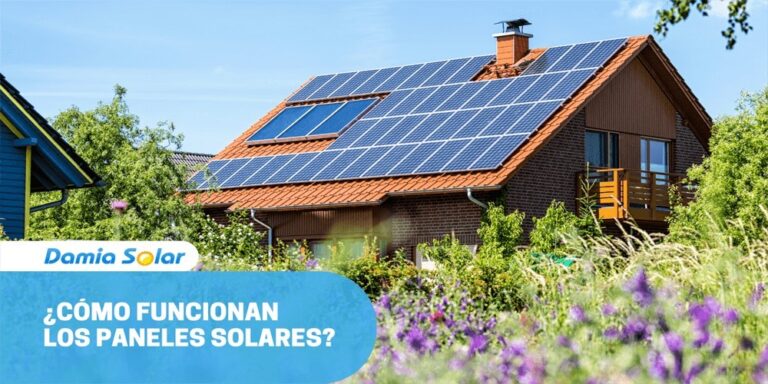 ¿Cómo funcionan los paneles solares fotovoltaicos?