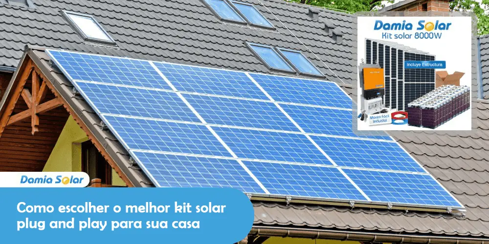 Como escolher o melhor kit solar plug and play para sua casa