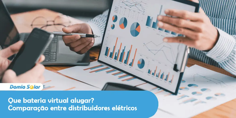 Que bateria virtual alugar? Comparação entre distribuidores elétricos