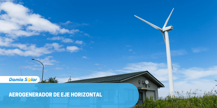 aerogenerador de eje horizontal
