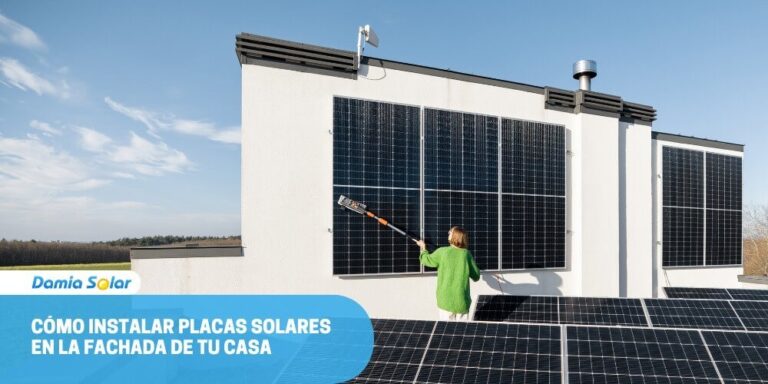¿Cómo instalar placas solares en la fachada de tu casa?
