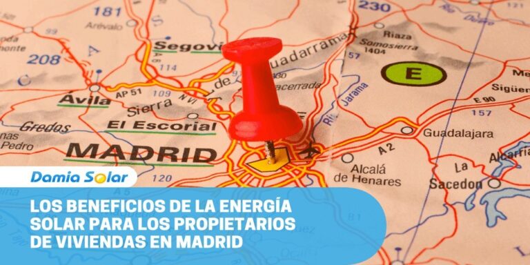 Beneficios de la energia solar en Madrid