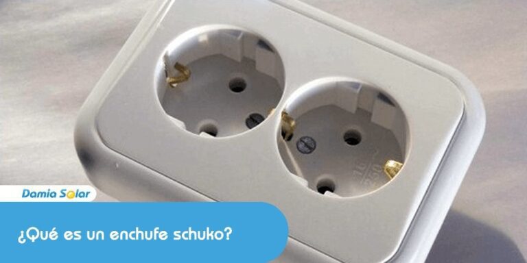 ¿Qué es un enchufe Schuko?