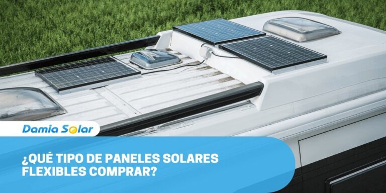 ¿Qué tipo de paneles solares flexibles comprar?