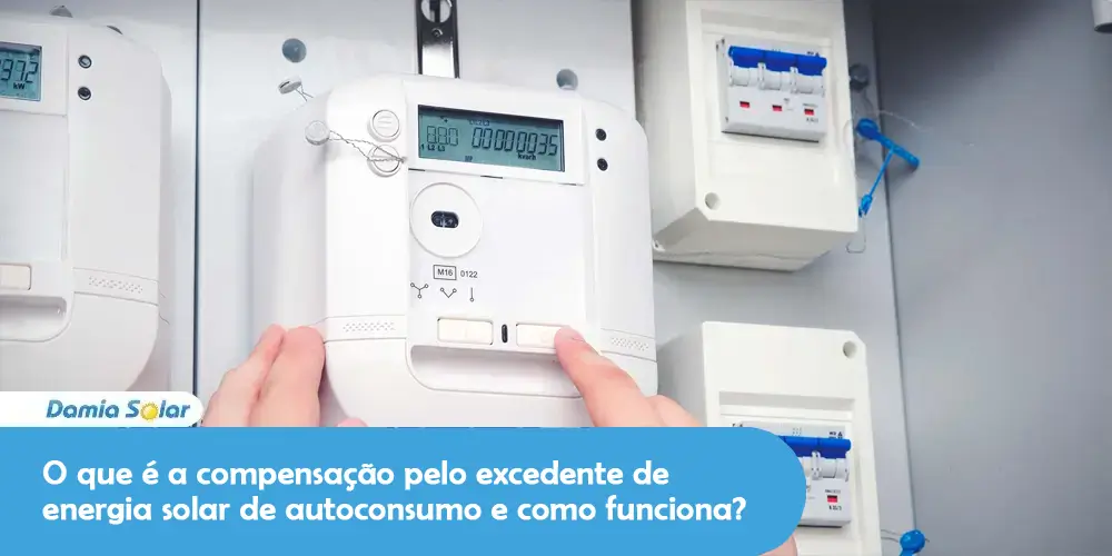 O que é a compensação pelo excedente de energia solar de autoconsumo e como funciona?